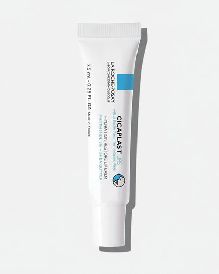 La Roche-Posay Cicaplast Lips Hydration Restore Lip Balm is a dermatologist-tested, repairing lip treatment formulated for dry to extra dry and sensitive lips. It helps restore the lips’ protective barrier while providing long-lasting moisture and soothing comfort.