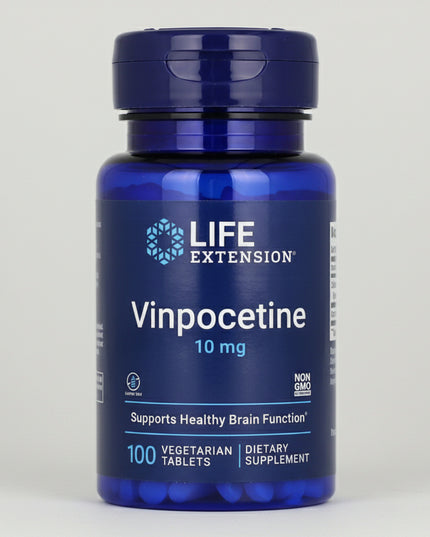 life extension vinpocetine, vinpocetine, vinpocetine 10 mg, brain health, memory support, cognitive support, focus supplement, concentration support, brain circulation, cerebral circulation, mental clarity, healthy aging, vegetarian supplement, dietary supplement, life extension, винпоцетин, винпоцетин 10 мг, память, концентрация, когнитивная поддержка, мозговое кровообращение, здоровье мозга, suplemento de vinpocetina, vinpocetina 10 mg, memoria, concentración, salud cerebral, circulación cerebral, apoyo c