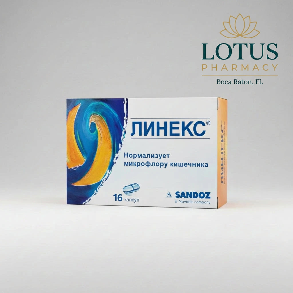 Linex Ram Linex Activ Formula, 16 caps – Lotus Pharmacy & Kids Boutique