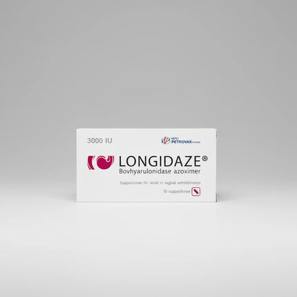 longidaza, longidaza 3000 iu, bovhyaluronidase azoximer, vaginal suppositories, rectal suppositories, adhesion support, scar tissue support, pelvic adhesions, chronic endometritis, chronic prostatitis, interstitial cystitis, peyronie's disease, postoperative recovery, fibrosis support, gynecology, urology, european pharmacy, лонгидаза, лонгидаза 3000 ме, бовгиалуронидаза азоксимер, вагинальные свечи, ректальные свечи, спайки, рубцовая ткань, хронический простатит, хронический эндометрит, урология, гинеколог