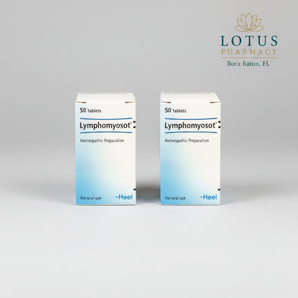 Lymphomyosot is a homeopathic combination medicine traditionally used to support lymphatic system function, lymph drainage, and tissue comfort in cases of minor swelling, lymph node discomfort, and related symptoms. It contains a blend of herbal, mineral, and other homeopathic ingredients selected in very low homeopathic potencies with the aim of supporting natural lymphatic activity and detoxification pathways.