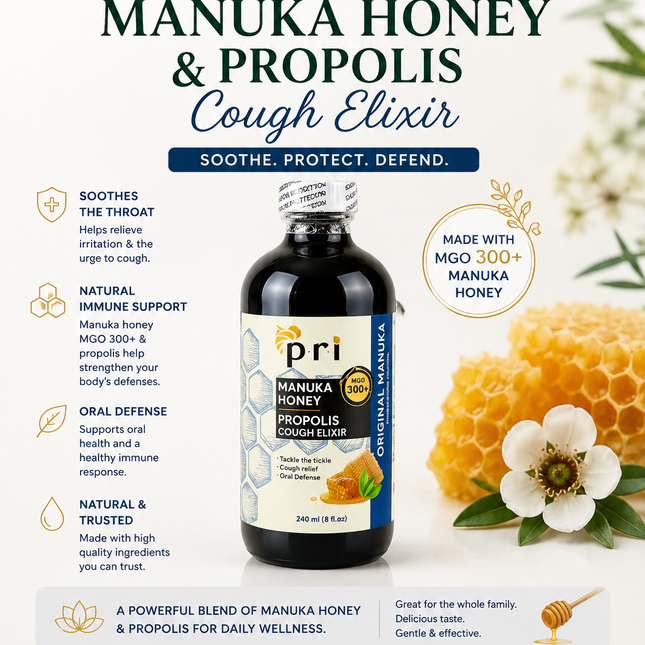 PRI Original Propolis Cough Elixir, 240 мл 
