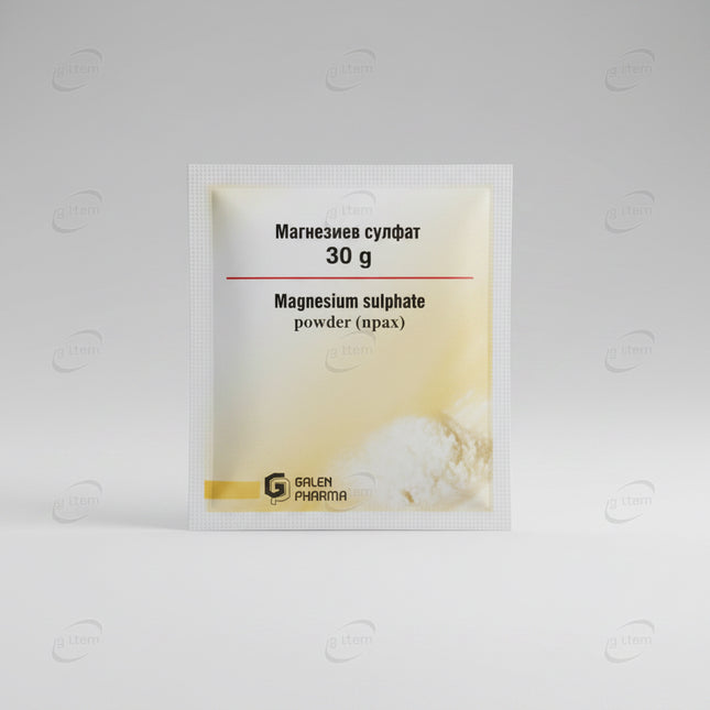 Magnesium Sulfate, commonly known as Epsom salt, is a mineral compound traditionally used for short-term digestive support and external relaxation applications. It is supplied as crystalline powder and may be used internally under medical guidance or externally in baths and compresses.