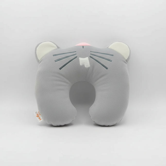 Make every trip cozy and fun!
This soft mouse-shaped travel neck pillow supports your child's head and neck during car rides, flights, or stroller naps. Designed with gentle plush fabric and ergonomic shape, it keeps little travelers comfortable and secure on the go. Cute, cuddly, and perfect for little adventurers!