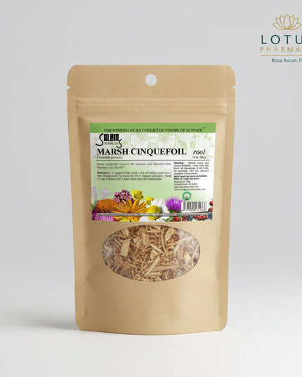 Marsh Cinquefoil Root (Comarum palustre) is a traditional herbal remedy widely used in folk medicine to support joint comfort, mobility, and overall musculoskeletal wellness. The root contains natural plant compounds traditionally valued for their soothing properties and support of connective tissues.