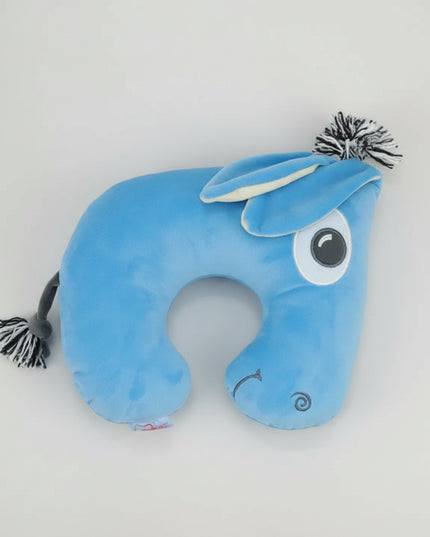 Meet your child’s cozy road-trip buddy!
This adorable donkey-shaped travel pillow provides gentle neck and head support, making naps during trips softer, safer, and more comfortable