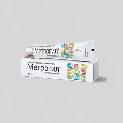 Metrogyl Gel is a topical formulation containing Metronidazole 10 mg/g, an antimicrobial and anti-inflammatory agent used in dermatology to help manage inflammatory skin conditions.

This lightweight gel absorbs quickly into the skin, helping reduce redness, irritation, and bacterial overgrowth while supporting skin recovery. The 30 g tube allows precise and hygienic application.
