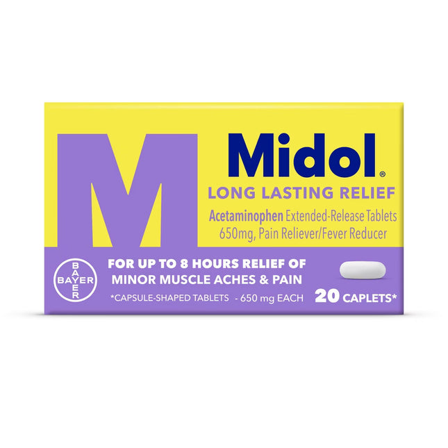 Midol, Midol Long Lasting Relief, Midol Extended Relief, Acetaminophen 650 mg, Menstrual Cramp Relief, Period Pain Relief, Women's Health, Menstrual Support, Long Lasting Pain Relief, Extended Release Acetaminophen, Headache Relief, Backache Relief, Muscle Ache Relief, Period Care, Pain Reliever, Caffeine Free, Menstrual Comfort, Family Wellness, Bayer Midol, OTC Pain Relief, Мидол, Менструальные Спазмы, Боль При Месячных, Ацетаминофен 650 мг, Обезболивающее, Женское Здоровье, Головная Боль, Боль В Спине, М