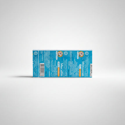 Mucaltin is a classic herbal expectorant used to relieve productive (wet) cough, thin mucus, and support bronchial clearance.
Made from Althaea officinalis (marshmallow root) extract, it gently reduces throat irritation and helps the body naturally expel mucus.