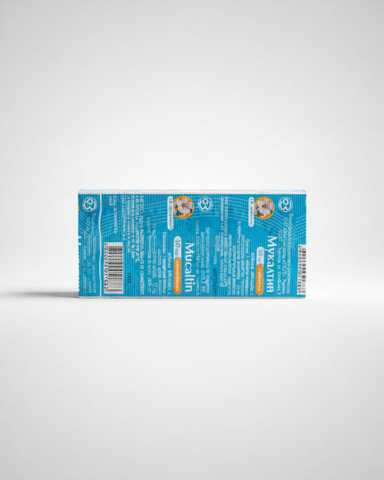 Mucaltin is a classic herbal expectorant used to relieve productive (wet) cough, thin mucus, and support bronchial clearance.
Made from Althaea officinalis (marshmallow root) extract, it gently reduces throat irritation and helps the body naturally expel mucus.