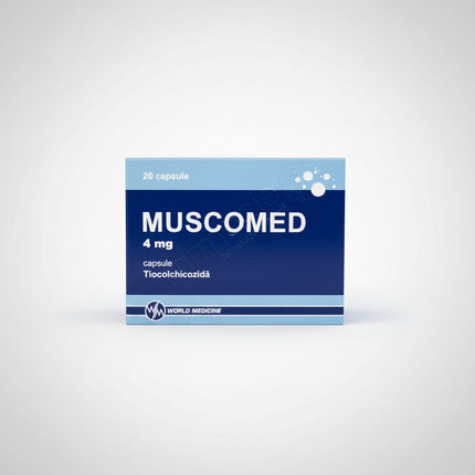 muscomed, muscomed 4 mg, thiocolchicoside, muscle relaxant, muscle spasm relief, muscle stiffness, muscle contracture, back pain, neck pain, musculoskeletal pain, sports injury, muscle strain, oral capsules, european pharmacy, мускомед, тиоколхикозид, мускомед 4 мг, миорелаксант, мышечный спазм, боль в спине, боль в шее, мышечная боль, расслабление мышц, muscomed, tiocolchicósido, relajante muscular, espasmos musculares, dolor de espalda, dolor de cuello, contractura muscular, dolor musculoesquelético, farm