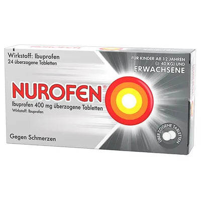 Nurofen ibuprofen packaging on a white background