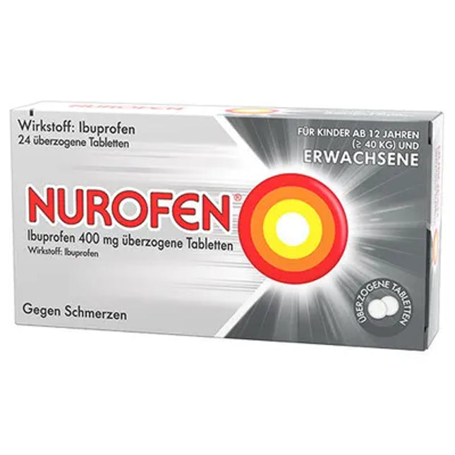 Nurofen ibuprofen packaging on a white background