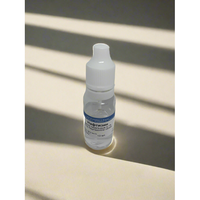 Gouttes nasales Naftizin 0,1 % 10 ml (Нафтизин)
