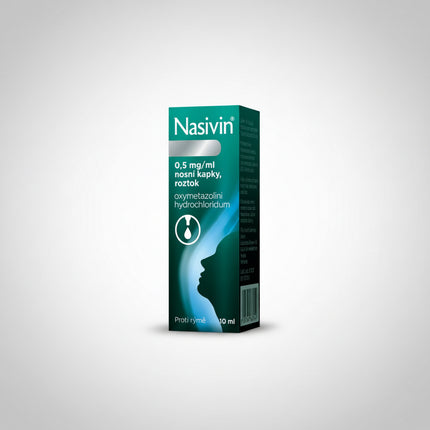 Nasivin® 0.05% Nasal Drops contain oxymetazoline hydrochloride, a fast-acting topical nasal decongestant used to relieve nasal congestion caused by colds, allergies, or rhinitis. It works by constricting swollen blood vessels in the nasal mucosa, helping restore clear breathing and reduce nasal swelling.