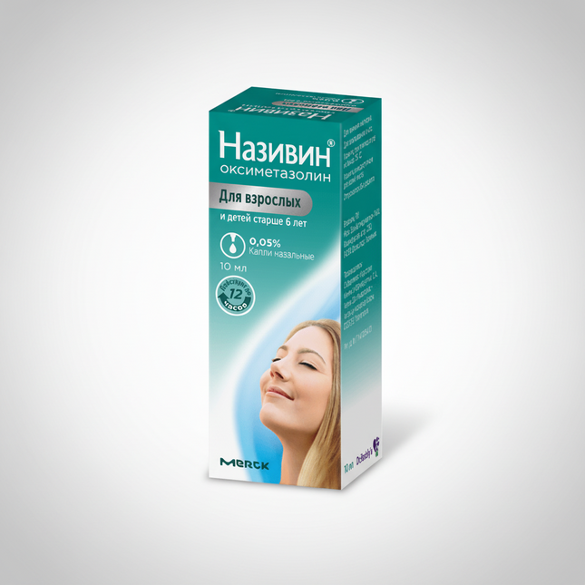 Nasivin® 0.05% Nasal Drops contain&nbsp;oxymetazoline hydrochloride, a fast-acting topical nasal decongestant used to relieve nasal congestion caused by colds, allergies, or rhinitis. It works by constricting swollen blood vessels in the nasal mucosa, helping restore clear breathing and reduce nasal swelling.