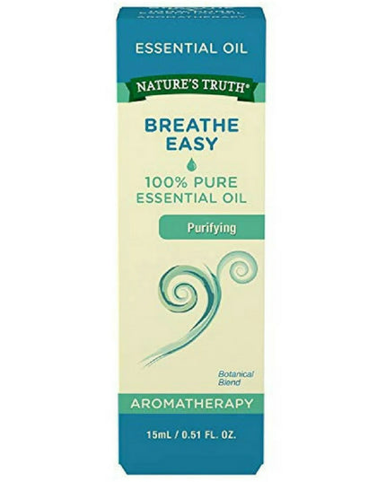 Nature’s Truth Essential Oil Breathe Easy, 0.51 oz (15 ml)