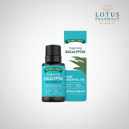 Nature's Truth Invigorating Eucalyptus Pure Essential Oil – 15 mL