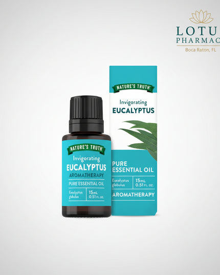 Nature's Truth Invigorating Eucalyptus Pure Essential Oil – 15 mL