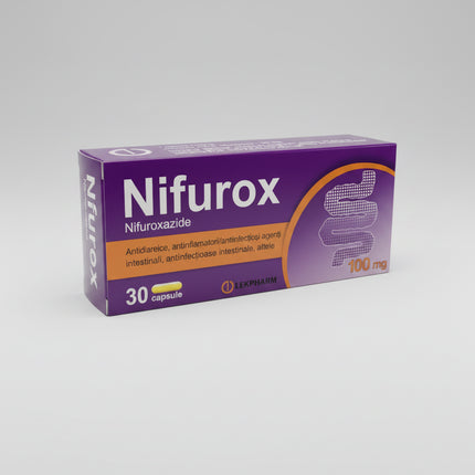 Nifuroxazide is an oral antibacterial medication used to support the treatment of&nbsp;intestinal infections and infectious diarrhea. It acts locally in the gastrointestinal tract, targeting harmful bacteria while helping preserve the natural balance of intestinal microflora.

This medication is commonly used in acute and chronic intestinal conditions associated with bacterial imbalance.
