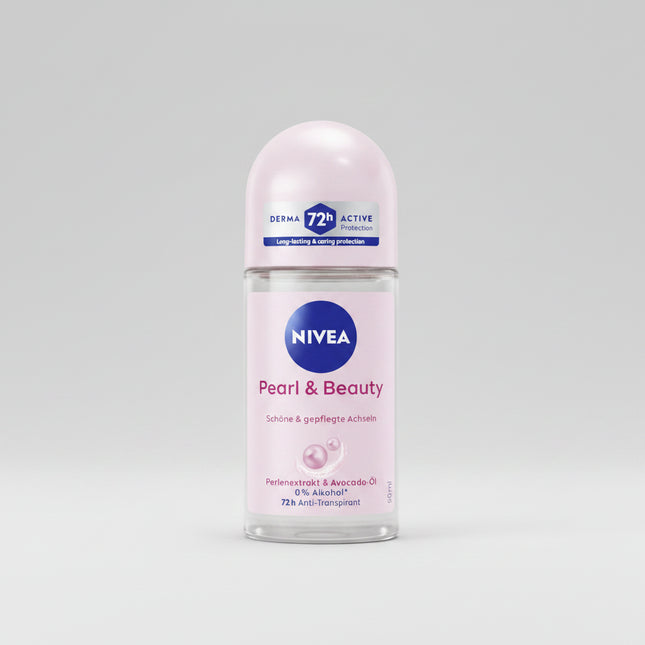 Nivea Roll-On Deodorant is a daily-use antiperspirant formulated to provide long-lasting freshness and odor protection while caring for the delicate underarm skin. The gentle roll-on formula helps reduce perspiration and body odor while leaving the skin feeling comfortable and refreshed.

Suitable for everyday use and compatible with most skin types.