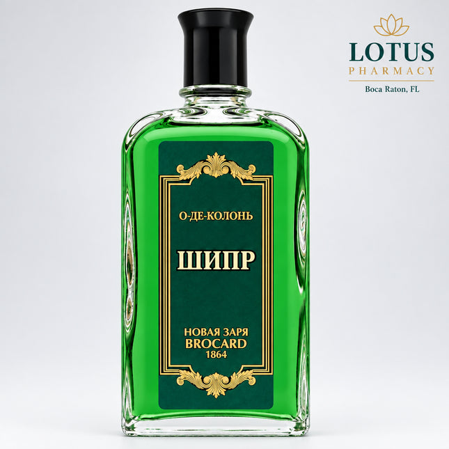 Chypre “Shipr” Eau de Cologne (Одеколон «Шипр»)&nbsp;is a legendary Russian fragrance with a distinctive woody, earthy chypre character.

The fragrance takes its name from Cyprus (Chypre) and centers around the classic character of oakmoss, complemented by warm patchouli, soft vanilla, sandalwood, labdanum, and a fresh touch of bergamot. The result is a recognizable vintage-style fragrance that is woody, mossy, warm, slightly earthy, and sophisticated.