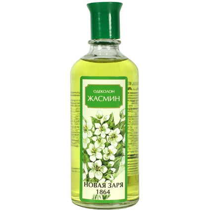 Novaya Zarya Jasmine Cologne (Одеколон «Жасмин» Новая Заря) is a classic floral fragrance centered around the distinctive aroma of jasmine flowers.