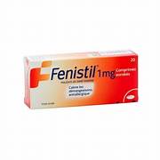 Fenistil tabs 1 mg, 20 ct