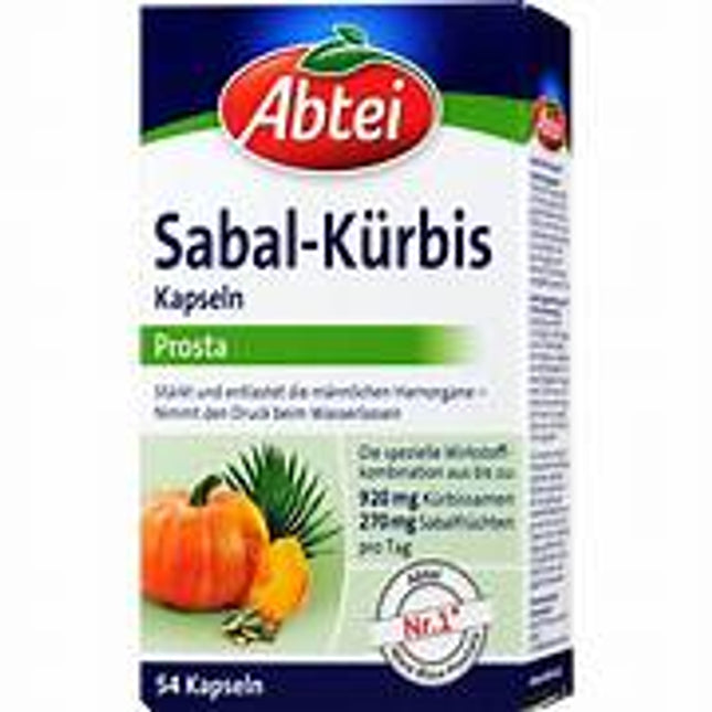 Abtei Sabal Pumpkin Prosta Capsules 54ct