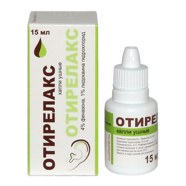 Otirelax® Ear Drops 15 ml