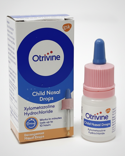Otrivin Children 0.05% is a gentle, fast-acting nasal spray designed to relieve nasal congestion in infants and young children. It helps quickly unblock the nose and provides long-lasting relief for up to 12 hours, making breathing easier during colds, flu, sinus congestion, or allergic rhinitis