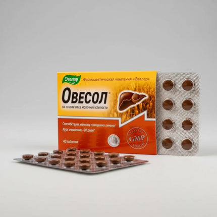 Ovesol is a plant-based herbal complex combining oat extract with botanicals traditionally used to support the liver and digestive system. Produced by Evalar with raw materials associated with the Altai region of Siberia, the formula is designed for gentle daily wellness and metabolic balance.
