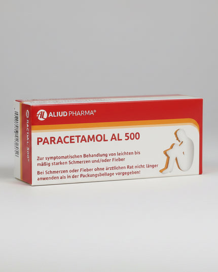 PARACETAMOL AL 500 Suppositories 10 ct | Acetaminophen 500 mg Rectal Suppositories for Pain & Fever