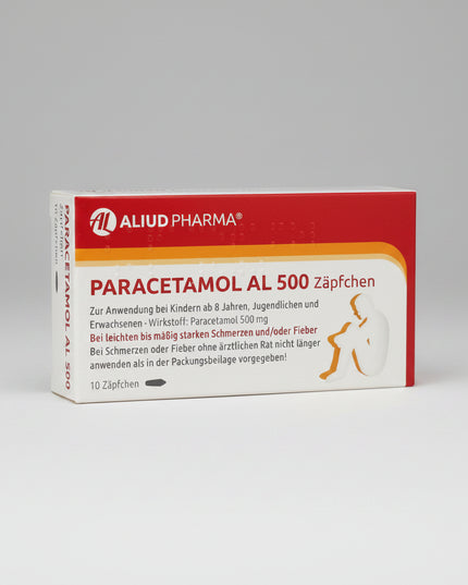 PARACETAMOL AL 500 Suppositories provide effective relief from mild to moderate pain and fever when oral medication is not suitable. The rectal formulation is especially convenient for individuals who have difficulty swallowing tablets or are experiencing nausea, vomiting, or recovering after surgery.

Paracetamol is a well-established pain reliever and fever reducer that helps relieve headaches, toothaches, muscle aches, cold and flu symptoms, and fever.