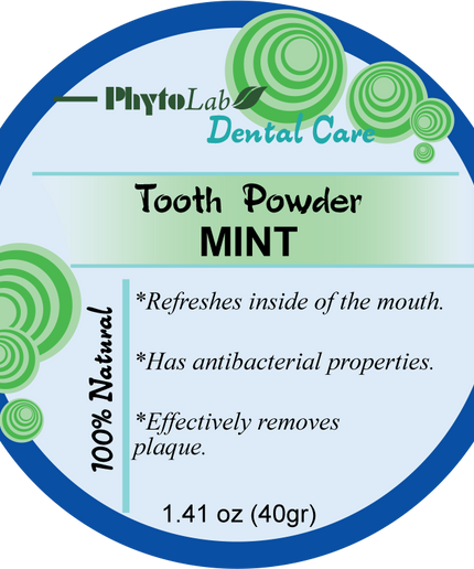 TOOTH POWDER MINT 40GR