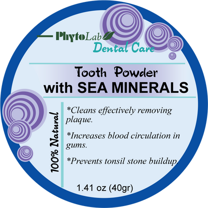 POLVO DENTAL MINERALES MARINOS 40GR