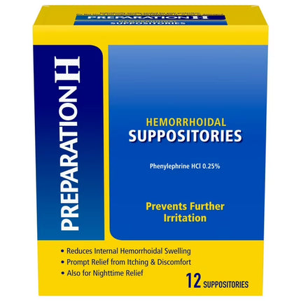 Preparation H, Haleon, Preparation H Suppositories, Hemorrhoid Relief, Internal Hemorrhoids, Hemorrhoidal Suppositories, Phenylephrine HCl, Itching Relief, Burning Relief, Swelling Relief, Rectal Suppositories, Hemorrhoid Treatment, Anorectal Care, Digestive Health, First Aid, Personal Care, Геморрой, Свечи От Геморроя, Preparation H, Фенилэфрин, Зуд, Жжение, Отек, Ректальные Суппозитории, Crema Para Hemorroides, Supositorios Para Hemorroides, Alivio De Hemorroides, Fenilefrina, Picazón, Ardor, Hinchazón, C
