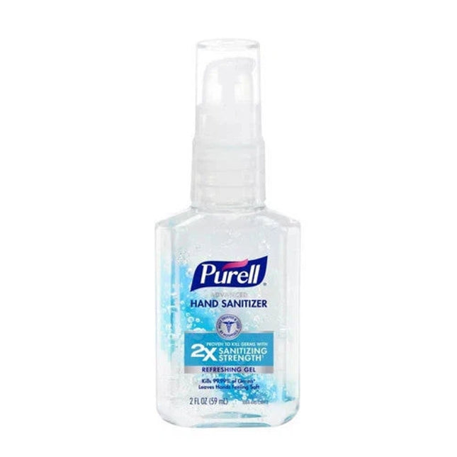 PURELL, Purell Advanced, Purell Hand Sanitizer, Hand Sanitizer Gel, Travel Hand Sanitizer, 2 oz Hand Sanitizer, Ethyl Alcohol 70%, Antimicrobial Gel, Hand Hygiene, Germ Protection, Alcohol Hand Sanitizer, Quick Dry Sanitizer, Moisturizing Hand Sanitizer, GOJO, Travel Size, TSA Approved, Pocket Hand Sanitizer, Personal Care, First Aid, Hygiene Products, Пурелл, Антисептик Для Рук, Дорожный Антисептик, Спиртовой Гель, Гигиена Рук, Защита От Микробов, Purell, Gel Desinfectante Para Manos, Desinfectante De Viaj