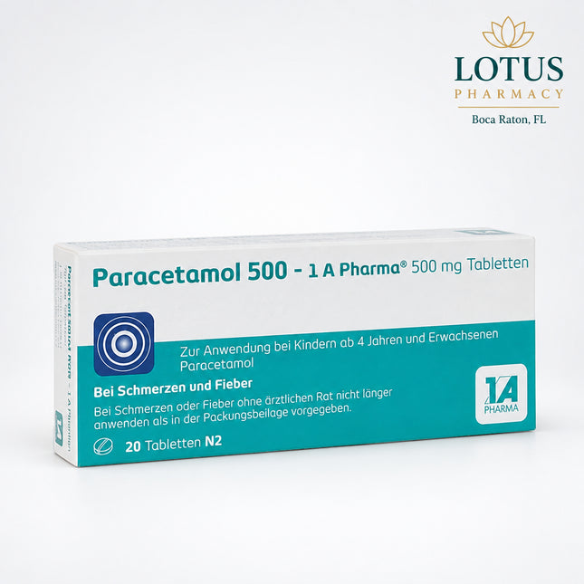 Paracetamol is a widely used&nbsp;analgesic and antipyretic medication indicated for the relief of mild to moderate painand fever. It is suitable for everyday use in adults and adolescents and is commonly chosen when anti-inflammatory action is not required.