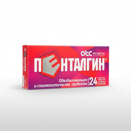 Pentalgin® Tablets are a multi-component analgesic formulated to provide fast and effective relief from various types of pain while helping reduce fever and inflammation. Its combination of paracetamol, naproxen, drotaverine, caffeine, and pheniramine works through multiple mechanisms to relieve pain, reduce muscle spasms, decrease inflammation, and improve overall comfort.