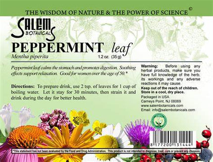 Peppermint Leaf is a traditional herbal remedy valued for its refreshing aroma and versatile wellness support. Commonly used in herbal practices, peppermint may help promote respiratory comfort, digestive balance, scalp stimulation, and general relaxation.