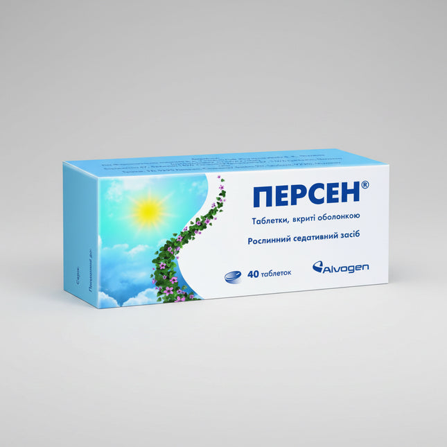 Persen is a herbal sedative and calming remedy formulated to support the nervous system during periods of stress, irritability, and mild sleep disturbances. It combines well-known medicinal plant extracts traditionally used to promote relaxation and emotional balance without causing dependence.