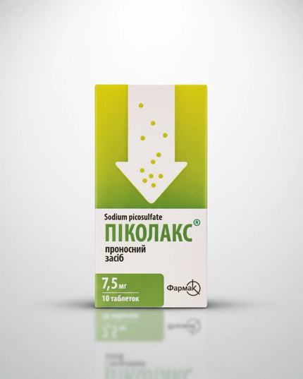 Picolax 7.5 mg Tablets are an oral laxative containing sodium picosulfate 7.5 mg per tablet. The medicine is intended for the short-term relief of constipation by stimulating natural movement of the large intestine.
