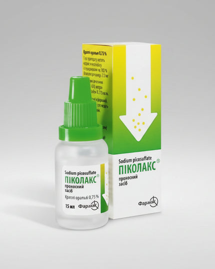 Picolax Oral Drops contain sodium picosulfate, a stimulant laxative used for the short-term treatment of constipation. It works by stimulating the natural movement of the intestines, helping to promote bowel evacuation. The effect typically occurs within 6–12 hours after administration, making it suitable for bedtime use and overnight relief.