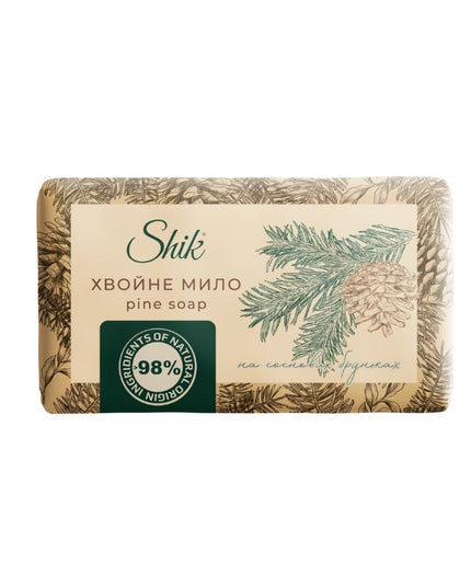 Pine Soap is a traditional cleansing bar enriched with pine (Pinus sylvestris) extract, known for its refreshing forest aroma and skin-conditioning properties. This richly lathering soap gently cleanses the skin while leaving it feeling fresh, clean, and comfortable.

Its pleasant pine scent makes it ideal for daily bathing, hand washing, sauna use, and travel. Suitable for most skin types and everyday family use.

Benefits & Indications
Gently cleanses hands and body
Refreshing natural pine forest fragranc