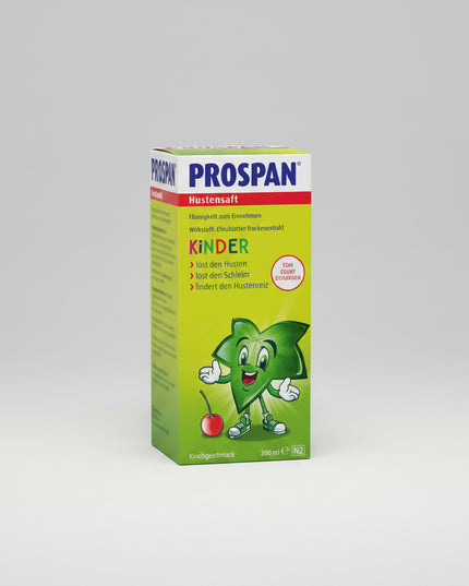Prospan® Syrup is a herbal medicinal product used to help relieve cough and chest congestion associated with bronchitis, colds, and respiratory tract infections. It contains&nbsp;ivy leaf dry extract, a well-known plant ingredient that helps loosen mucus, soothe the airways, and support easier breathing.