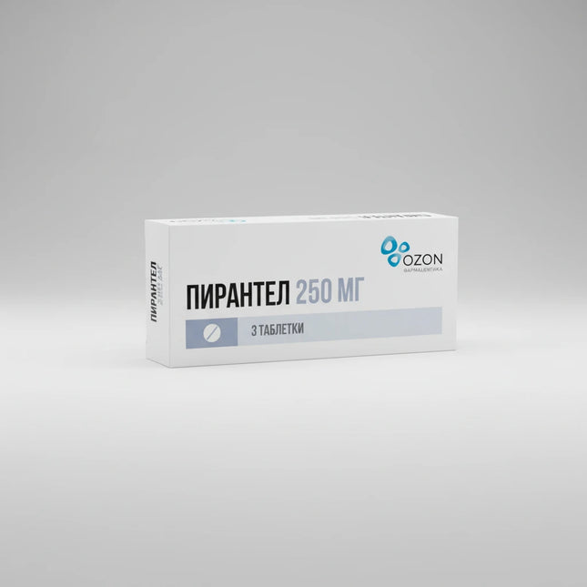 Pyrantel is an anthelmintic (anti-worm) medication used for the treatment of intestinal parasitic infections, primarily pinworms (Enterobius vermicularis). It works locally in the intestinal tract by paralyzing worms, which prevents them from attaching to the intestinal wall and allows their natural elimination from the body.