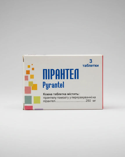Pyrantel is an anthelmintic (anti-worm) medication used for the treatment of intestinal parasitic infections, primarily pinworms (Enterobius vermicularis). It works locally in the intestinal tract by paralyzing worms, which prevents them from attaching to the intestinal wall and allows their natural elimination from the body.