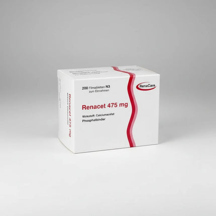 renacet, renacet 475 mg, calcium acetate, phosphate binder, hyperphosphatemia, chronic kidney disease, ckd, dialysis, renal care, kidney health, mineral balance, calcium acetate tablets, renal support, european pharmacy, ренацет, ренацет 475 мг, ацетат кальция, гиперфосфатемия, хроническая болезнь почек, диализ, здоровье почек, фосфатсвязывающий препарат, cuidado renal, renacet, acetato de calcio, hiperfosfatemia, enfermedad renal crónica, diálisis, quelante de fosfato, salud renal, equilibrio mineral, farm