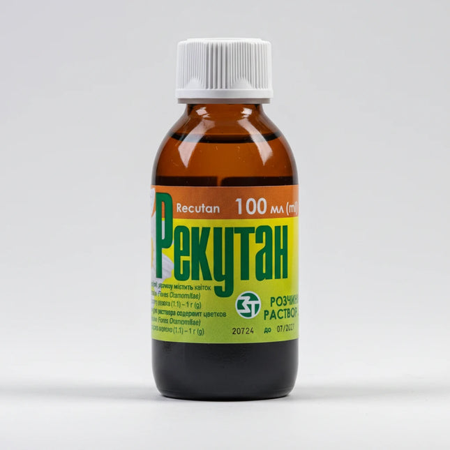 Recutan is a herbal medicinal solution 
